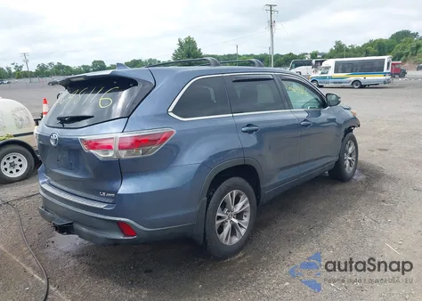 2016 Toyota Highlander Le Plus V6 из США, поврежденный, VIN 5TDBKRFH9GS325449